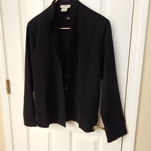 Black travel jacket